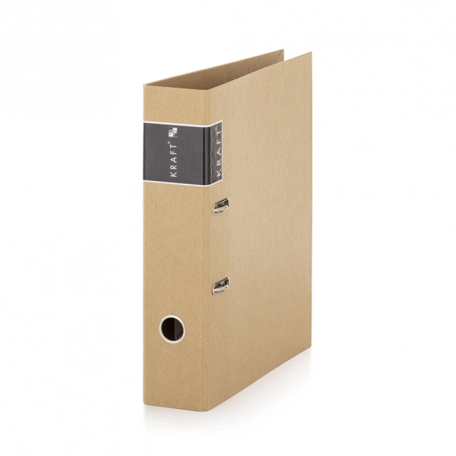 Classeur A4 à levier lamino 7cm KRAFT nature