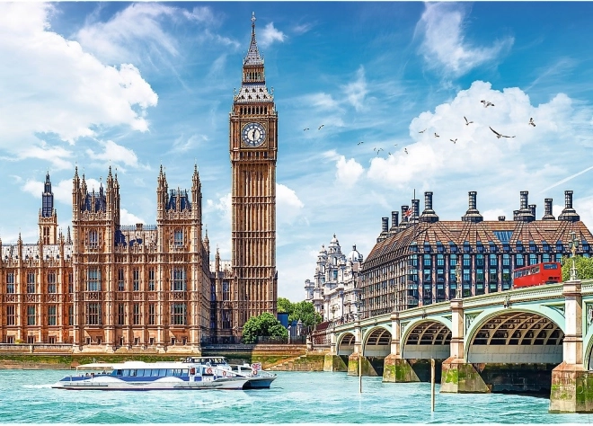 Scène londonienne iconique en qualité premium