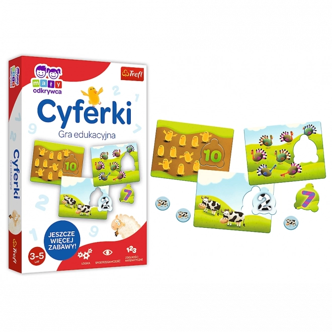 Jeu éducatif Chiffres de la série Petit Découvreur Trefl