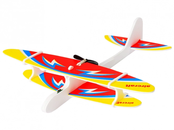 Avion en polystyrène volant avec moteur USB