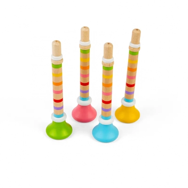 Trompette colorée pour enfants