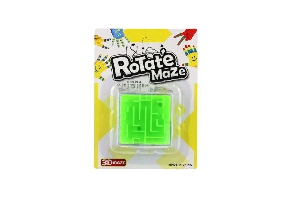 Casse-tête cube plastique 5x5cm assortiment de couleurs