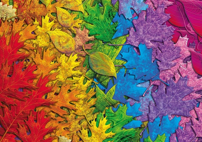 Schmidt puzzle Feuilles colorées 1500 pièces
