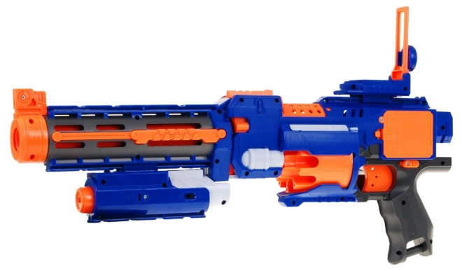 Pistolet 2 en 1 pour enfants 8+ Blaze Storm 20 longues cartouches en mousse + viseur laser + flacon