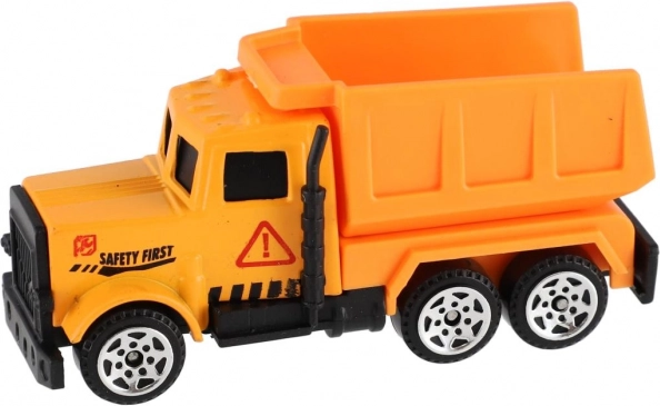Mini voitures de construction métal/plastique 7 cm marche libre mixte