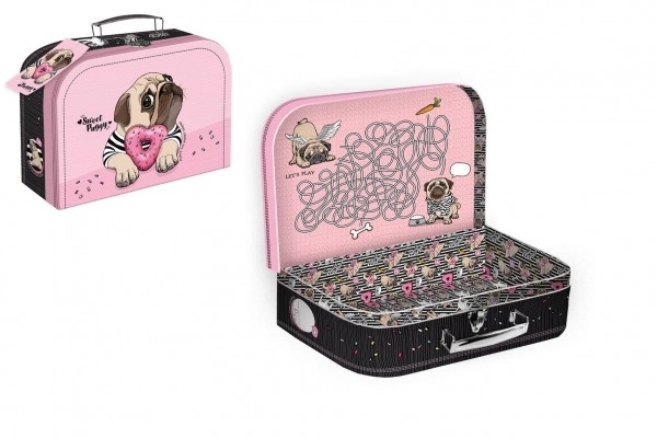 Valisette Scolaire en Papier Sweet Puggy sous Film 25x18x9cm