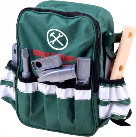 Jeu d'outils pour enfants en sac à dos - 19 pièces