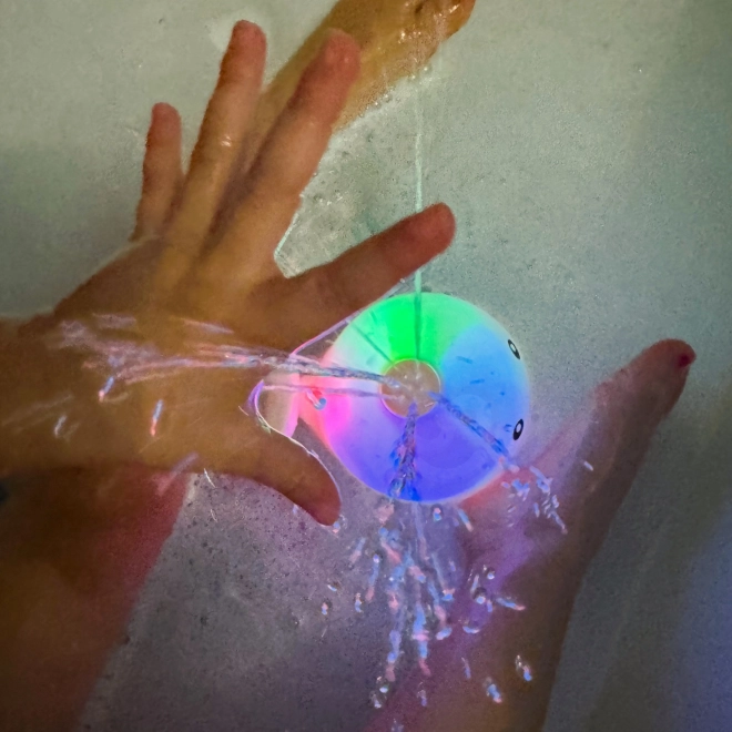 Jouet de bain baleine avec fontaine