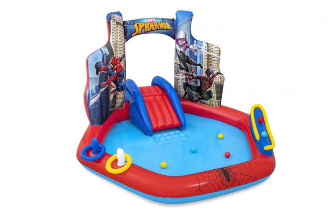 Terrain de jeu aquatique gonflable Spider-Man