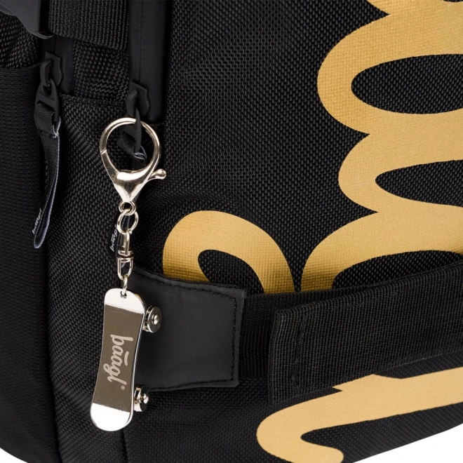 BAAGL SET 3 Skate Gold: sac à dos, trousse et sac