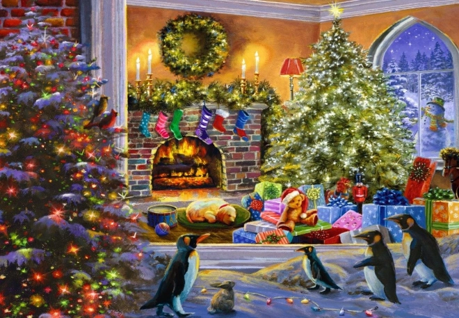 Puzzle Bluebird Regard magique sur Noël 500 pièces