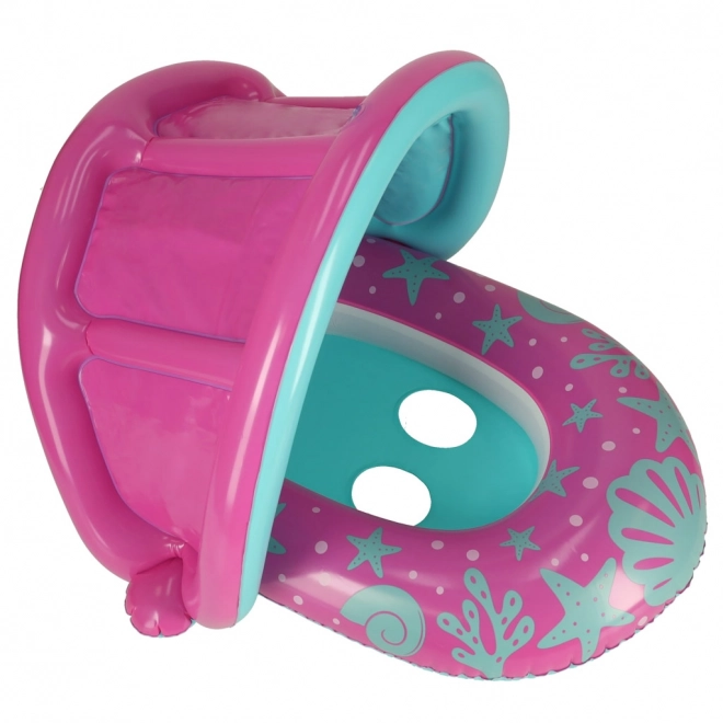 BESTWAY 34091 Bateau gonflable pour enfants avec siège et auvent rose 1-2 ans 18 kg