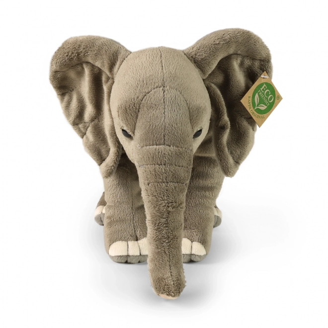 Éléphant en peluche éco-responsable 28 cm