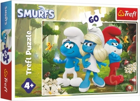 Puzzle Schtroumpfs Forêt Enchantée 60 pièces