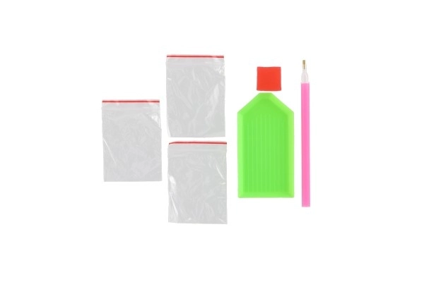 Kit de peinture au diamant - fée papillon avec tigre