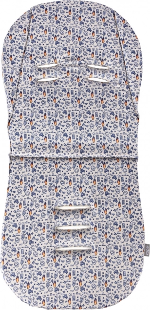 Coussin pour poussette Easy, Emoji Beige