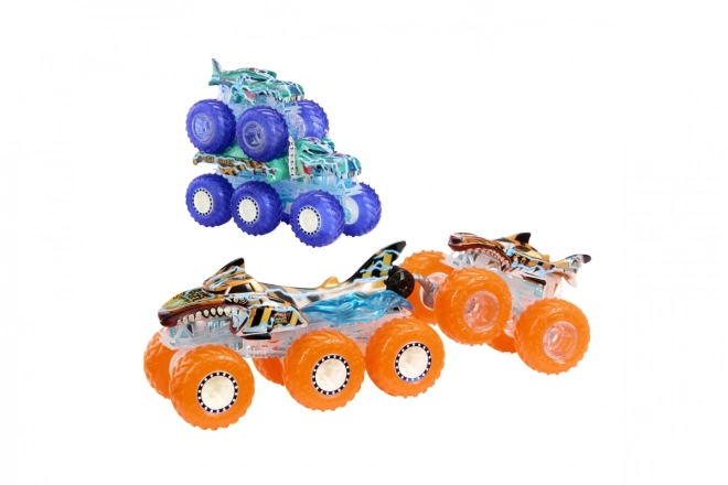 Hot Wheels Monster Trucks Power Smashers ensemble de voitures