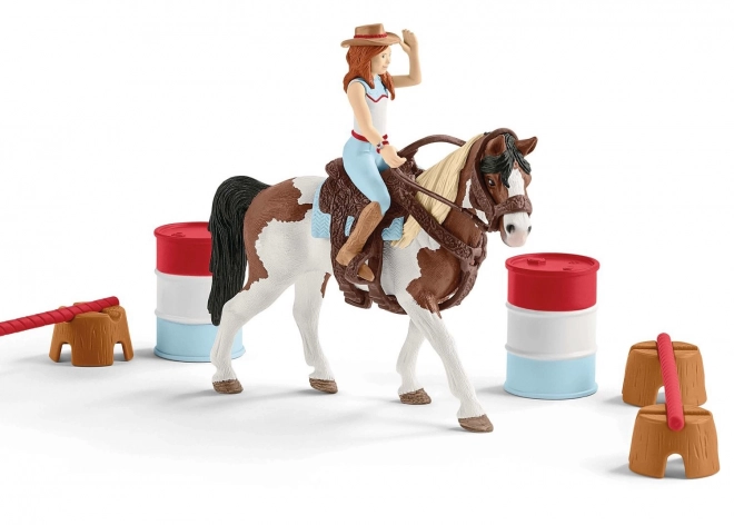SCHLEICH Horse Club® 42441 Hannah et ensemble d'équitation western