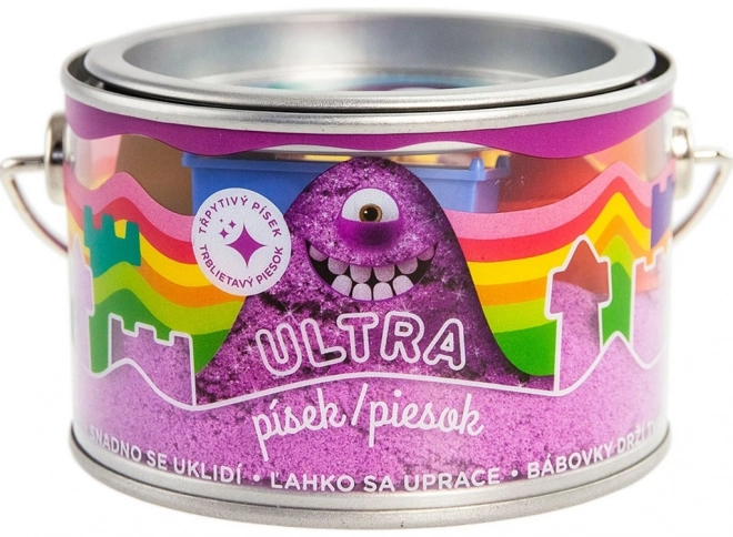 Sable Ultra avec paillettes 200g - violet