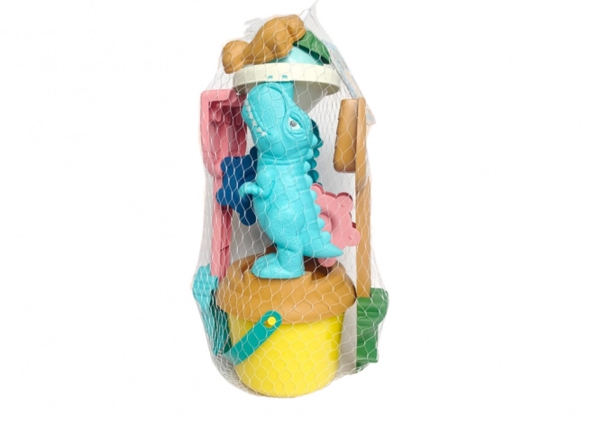 Ensemble jouets de sable Seau Moulin Moules Dinosaures
