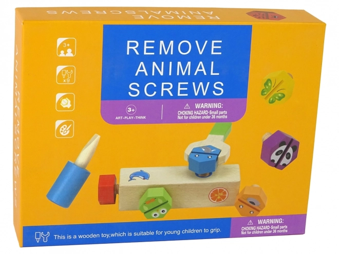 Set de jouets à visser en bois DIY