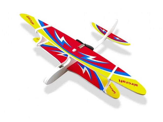 Avion en polystyrène volant avec moteur USB