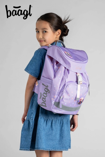 BAAGL 3 SET Airy Peluches: sac à dos, trousse, sac