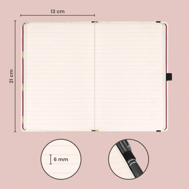 Bloc-notes NOTIQUE Harry Potter, ligné, 13 x 21 cm