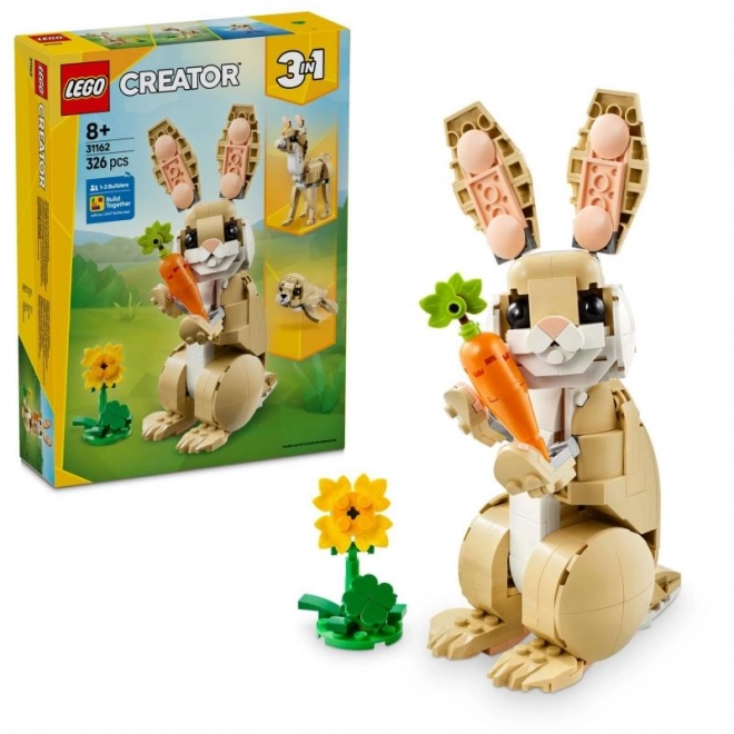 LEGO Creator Lapin Charmant 3 en 1