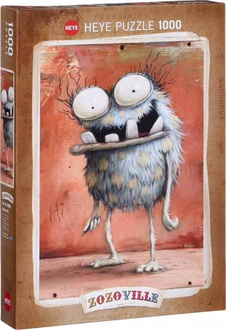 HEYE Puzzle Zozoville: Bonjour 1000 pièces