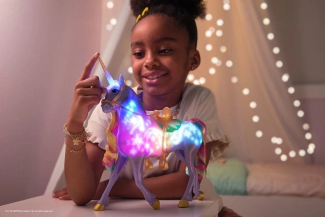 UNICORN ACADEMY LICORNE LUMINEUSE WILDSTAR 24cm