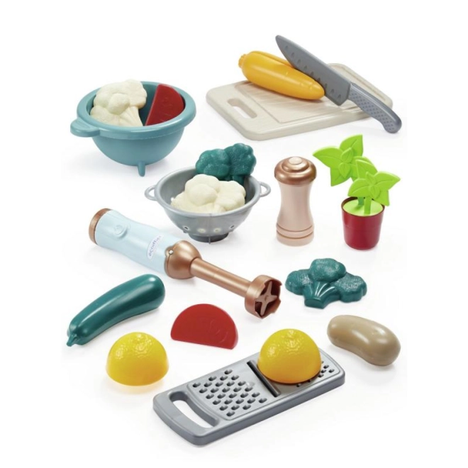 Set complet d’ustensiles et d’ingrédients