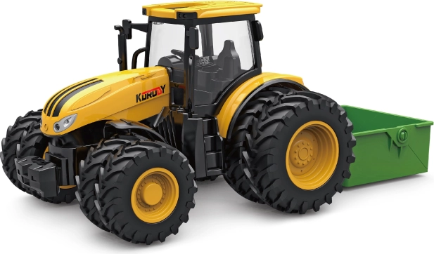 Tracteur avec accessoires et effets