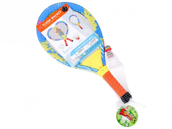 Raquettes de badminton lumineuses pour le divertissement