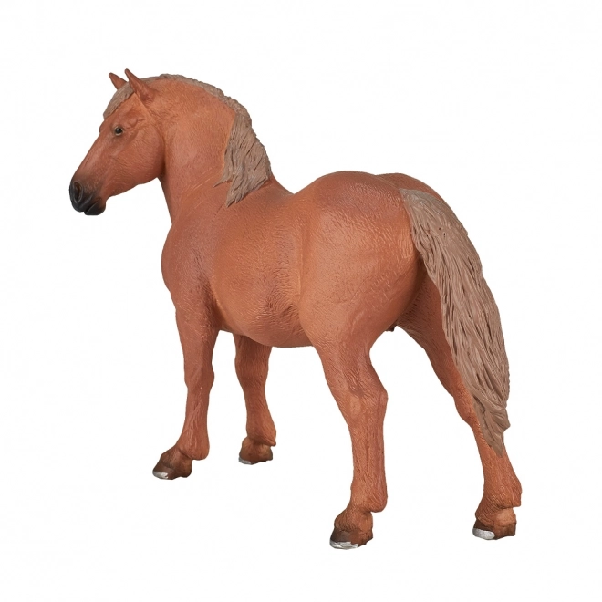 Figurine jument brun Suffolk Punch