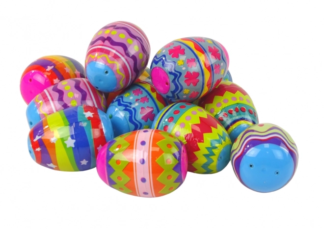 Ensemble de jouets de Pâques Œufs de Pâques Figurine dinosaure 12 pièces