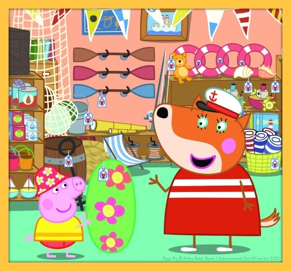 Puzzle 10 en 1 Peppa Pig