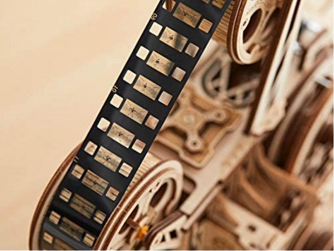 Puzzle mécanique en bois 3D RoboTime Projecteur de film