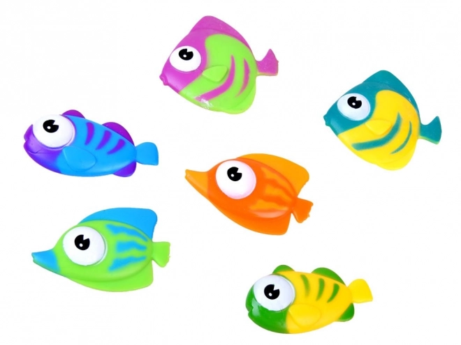 Épuisette de poisson jouet aquatique 6 pièces ZA2983