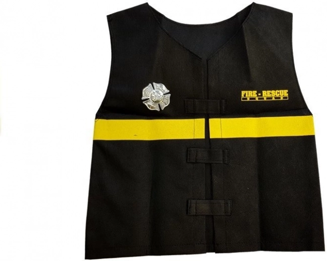 Gilet réfléchissant avec emblème FIRE RESCUE