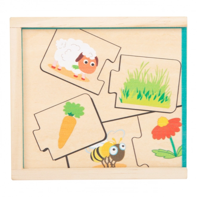 Small Foot Jeu éducatif nourrir les animaux