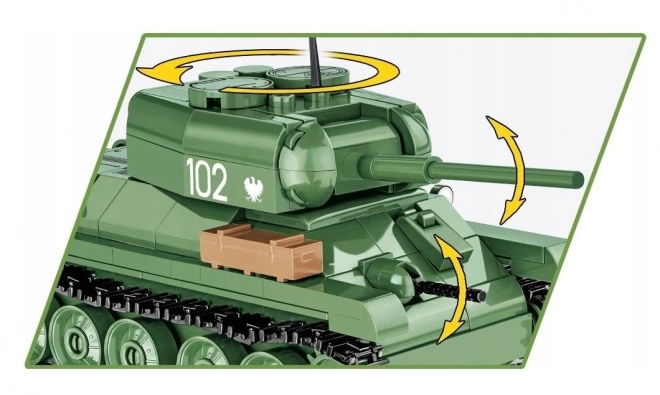 COBI 2716 II WW T-34-85, 1:48, 286 k
