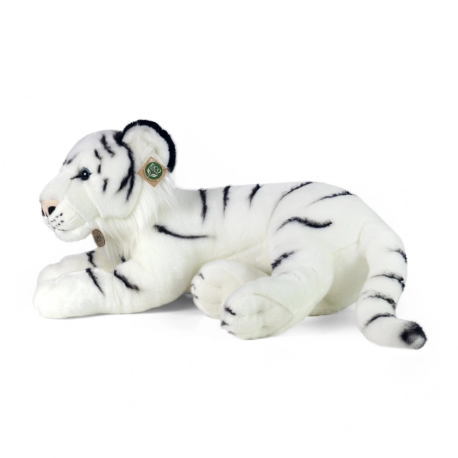 Tigre en peluche blanc 60 cm ECO-FRIENDLY