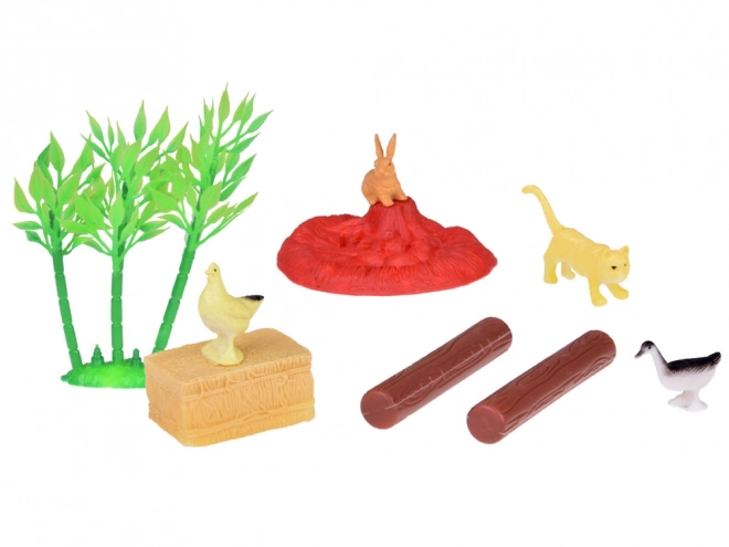 Ensemble Ferme avec Animaux