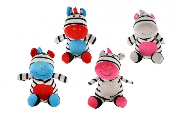 Hochet en peluche zèbre pour bébés