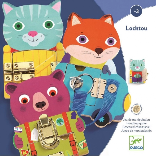DJECO Animaux à verrous