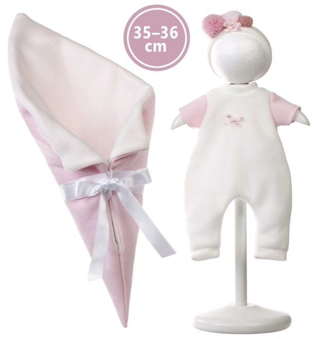 Llorens M636-32 tenue pour poupée bébé NEW BORN taille 35-36 cm