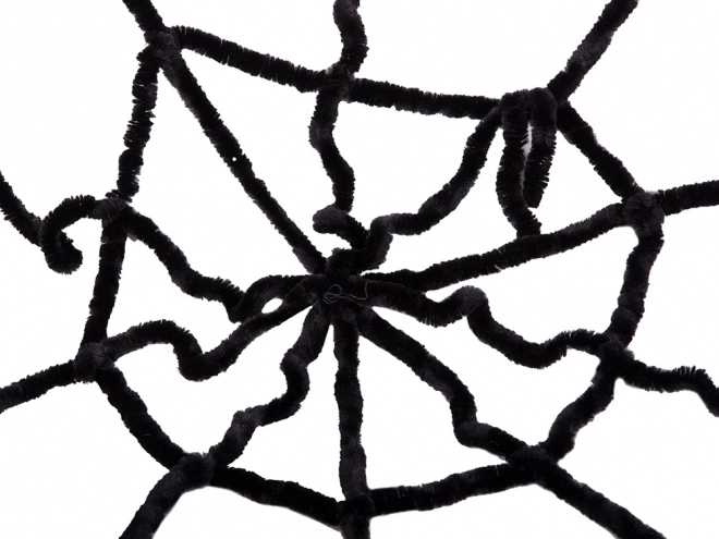 Fausse toile d'araignée noire pour Halloween