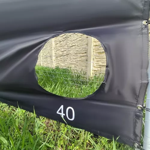 Cage de football et bâche d'entraînement Trizand