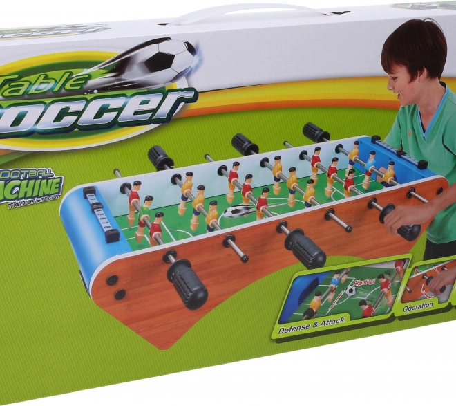 Baby-foot de table pour enfants 50 × 25 × 13 cm